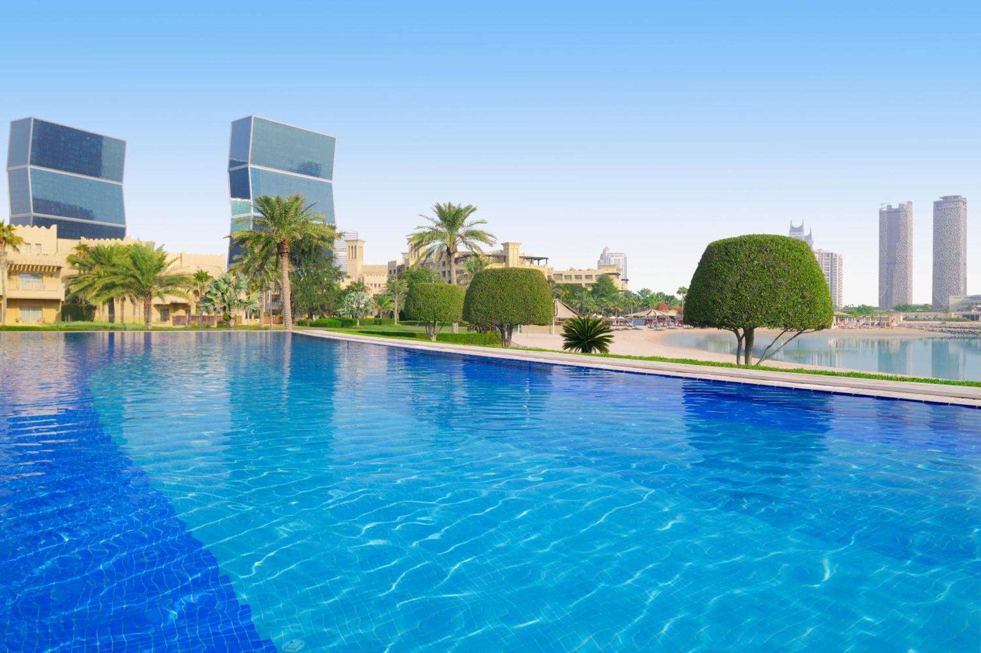 Grand Hyatt Doha Hotel & Villas Exterior foto View of the community